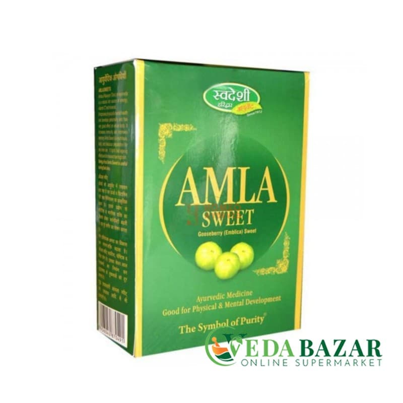 Сладкие конфеты Амла (Sweet Amla Candy), 500 гр, Свадеши (Swadeshi) фото