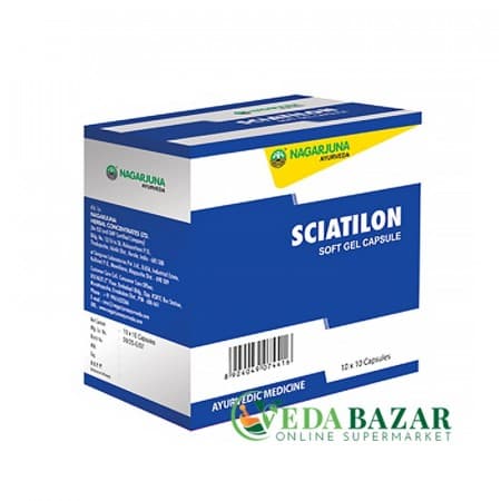 Сциатилон, при радикулите, артрите, остеохондрозе (Sciatilon), 100 таблеток, Нагарджуна (Nagarjuna) фото