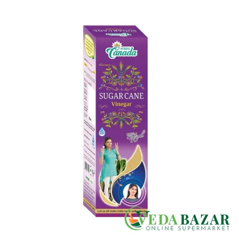 Сугар Кане, тростниковый уксус, (Sugar Cane Vinegar), 500 мл, Хербал Канада (Herbal Canada) фото