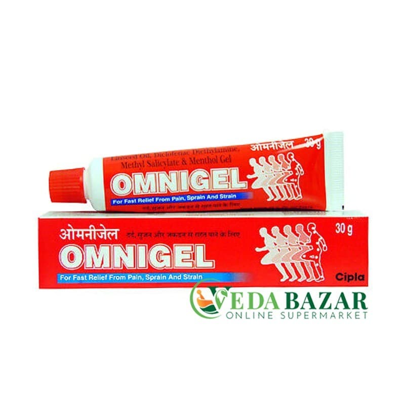 Омнигель, от боли в суставах, (Omnigel), 30 гр, Кипла (Cipla) фото