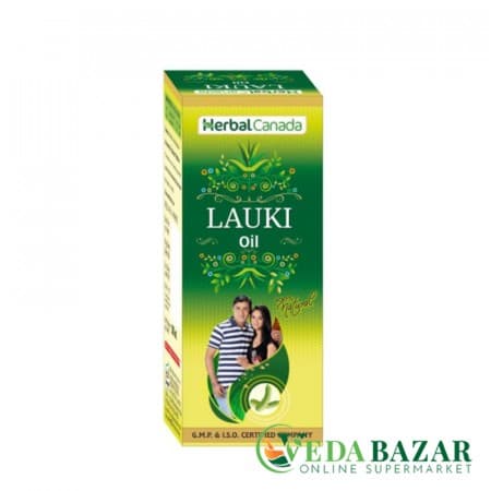Лауки, масло для волос, (Lauki Oil), 100 мл, Хербал Канада (Herbal Canada) фото