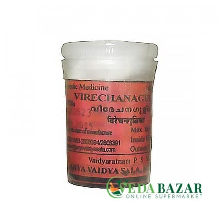 Виречана Гулика, слабительное средство, (Virechana Gulika), 100 таб, Коттаккал (Kottakkal) фото