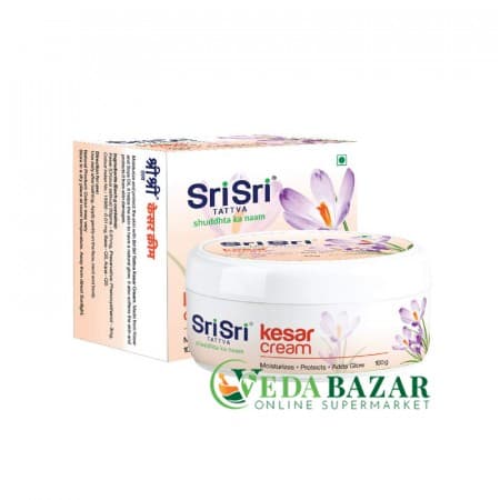 Кесар Крем, антивозрастной, увлажняющий крем, (Kesar Cream), 100 г, Шри Шри Таттва, (Sri Sri Tattva) фото