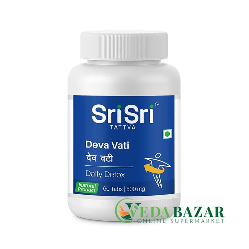 Дева вати, для улучшения пищеварения, (Deva vati), 60 таблеток, Шри Шри таттва (Sri Sri tattva) фото