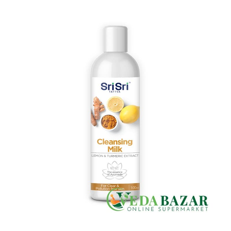 Лэйт де лимпеза, очищающее молочко для лица, (Leite de Limpeza) 100 мл, Шри Шри Таттва (Sri Sri Tattva) фото