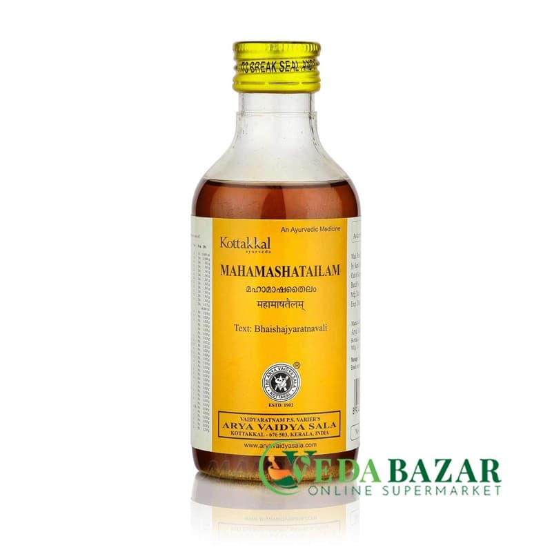 Масло для Суставов Махамаша Тайлам (Mahamasha Tailam), 200 Гр, Коттаккал (Kottakkal) фото