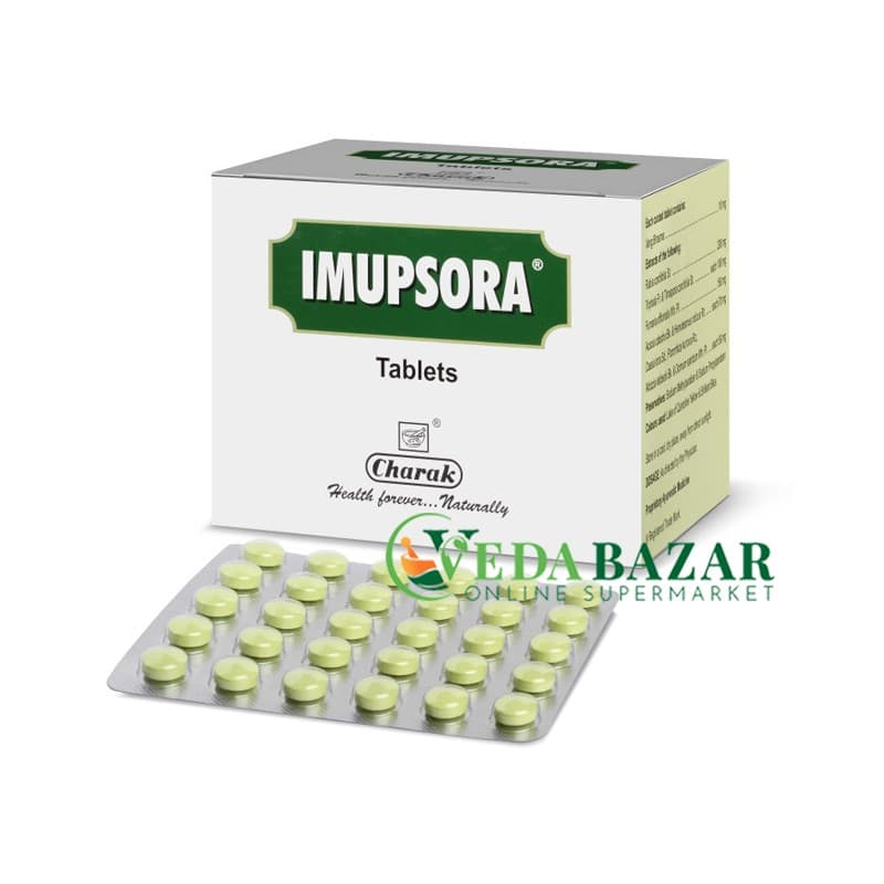 Средство от Псориаза Имупсора (Imupsora), 30 Таб, Чарак (Charak) фото