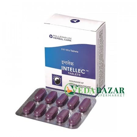 Интеллек, от неврологических расстройств (Intellec), 120 таб, Милленниум Хербал Кеар (Millennium Herbal Care) фото
