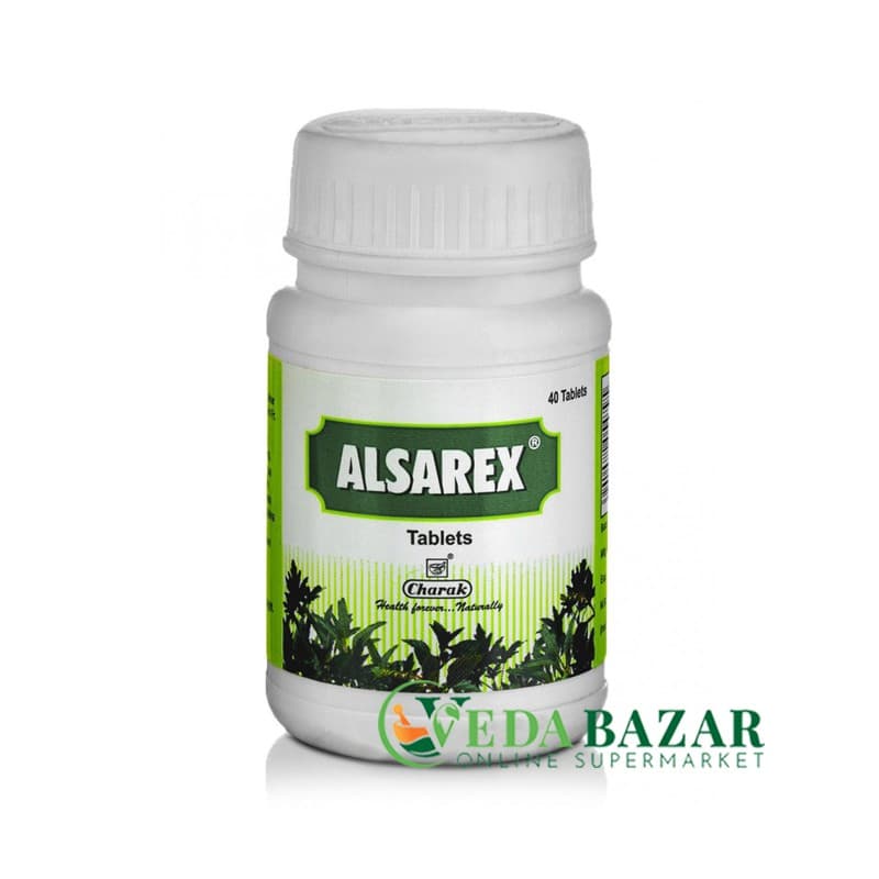 Противоязвенный Препарат Алсарекс (Alsarex), 40 Таб, Чарак (Charak) фото
