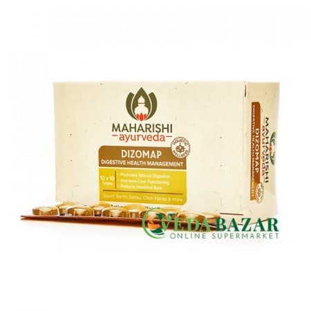 Средство для Пищеварения Дизомап (Dizomap), 100 Таб, Махариши Аюрведа (Maharishi Ayurveda) фото