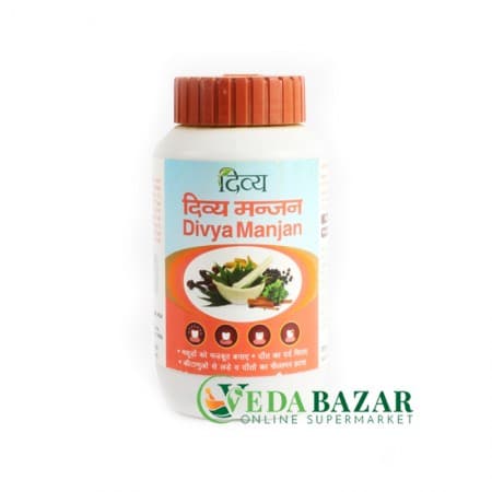 Зубной Порошок Дивья Манджан (Divya Manjan), 100 Гр, Патанджали (Patanjali) фото