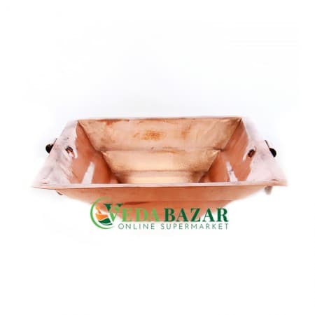 Медная Кунда (Cooper Kunda For Yajna), для ягьи, 14 см, Индия (India)