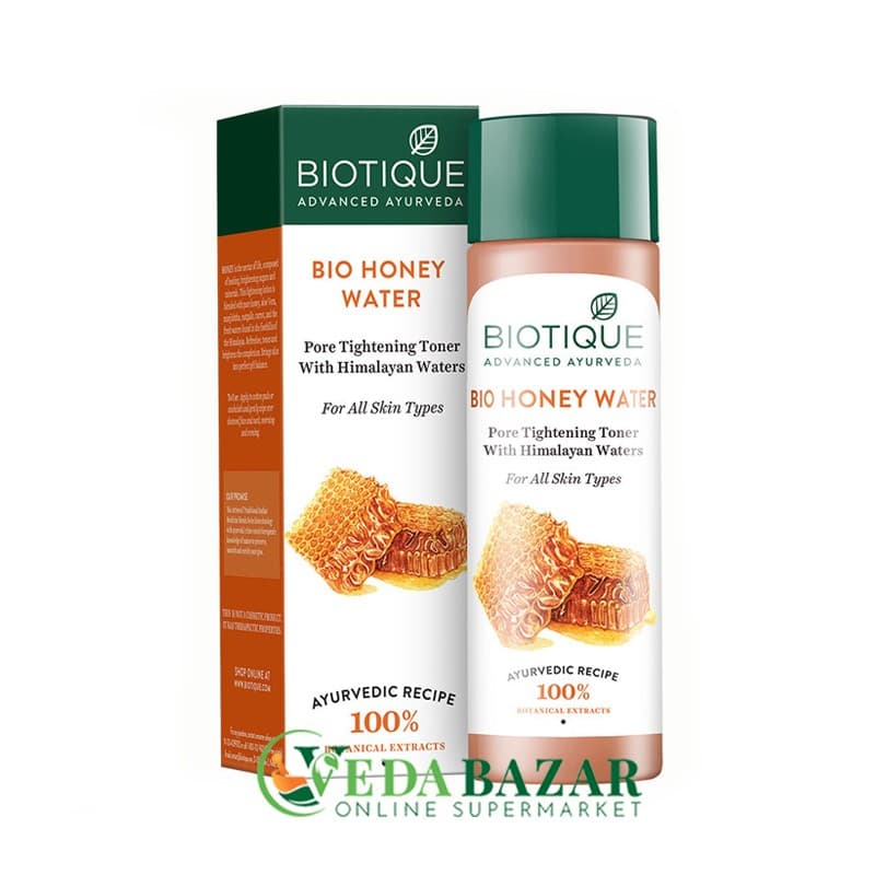 Очищающий Тоник с Медом Био Хани Тоник (Bio Honey Water Toner), 120 Мл, Биотик (Biotique) фото