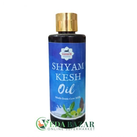 Травяное Масло для Роста Волос Шам Кеш (Sham Kesh Tailam), 100 Мл, Гомата (Gomata) фото