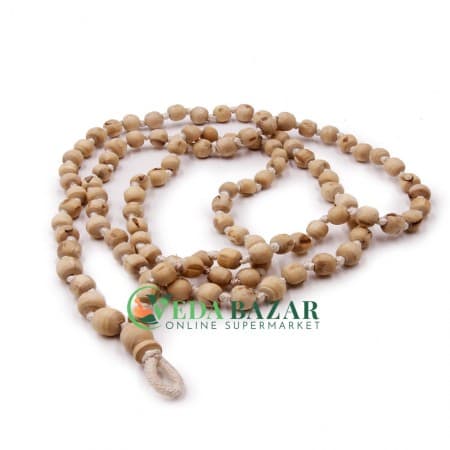 Четки для Поклонения из Туласи 108 Бусин (Tulasi Beads), 170 См, Индия (India) фото