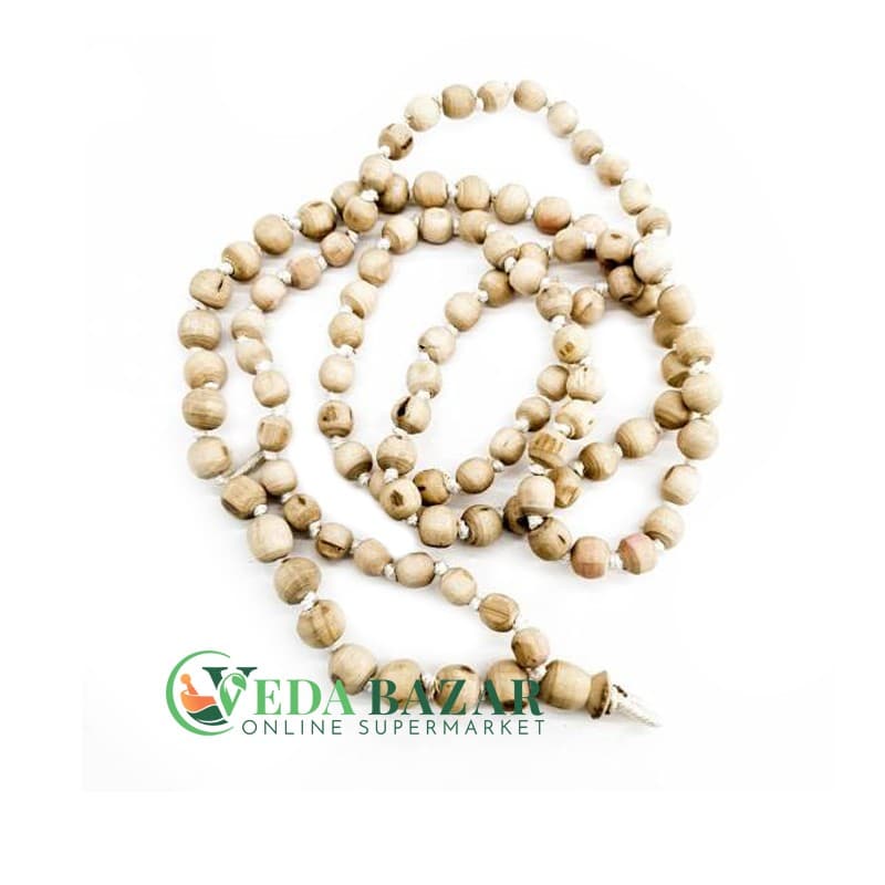Четки для Поклонения из Туласи 108 Бусин (Tulasi Beads), 150 См, Индия (India) фото