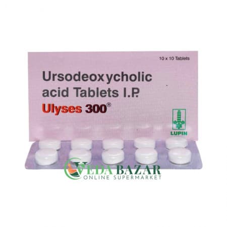 Препарат от Желчекаменной Болезни Улисес (Ulyses), 300 Таб, Лупин ЛТД (Lupin LTD) фото