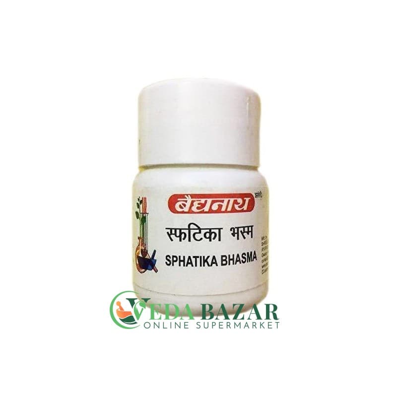 Препарат от Пневмонии Сфатика Бхасма (Sphatika Bhasma), 15 Гр, Бадьянатх (Baidyanath) фото