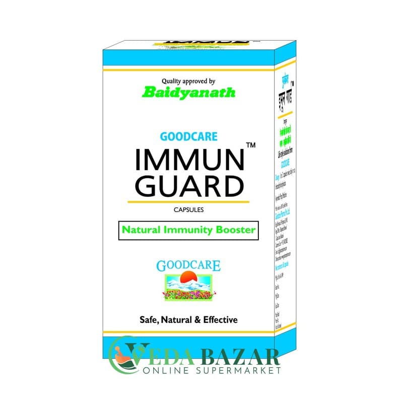 Препарат для Иммунитета Иммун Гуард (Immun Guard), 60 Кап, Баидьянатх (Baidyanath) фото