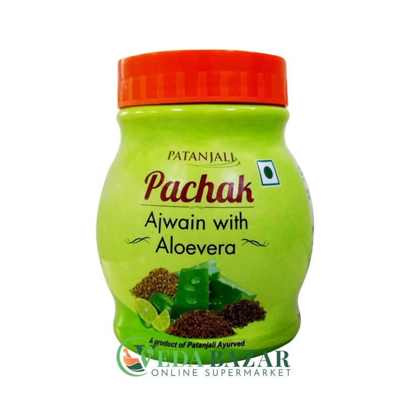 Пачак для пищеварения Аджвайн c Алоэ Вера (Pachak Ajwain with Aloe Vera), 100 гр, Патанджали (Patanjali) фото