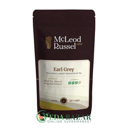 Черный Листовой Чай "Эрл Грей" (Black tea "Earl Grey"), 100 Гр,  Маклеод Рассел (McLeod Russel) фото
