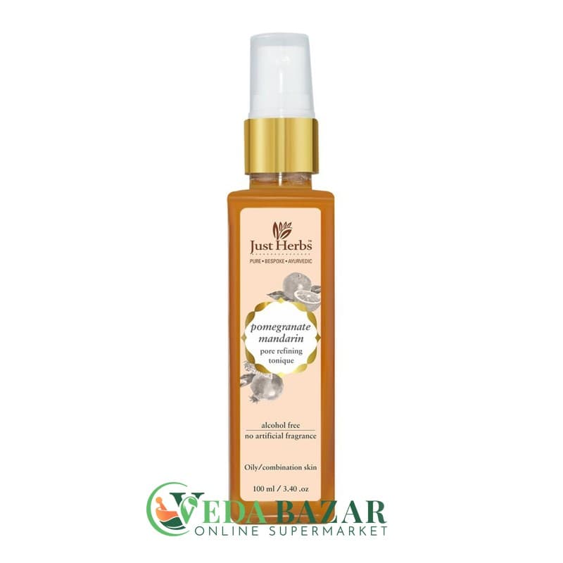 Очищающий Тоник "Pomegranate Mandarin" (Purifying Tonic "Pomegranate Mandarin"), 100 Мл, Джаст Хербс (Just Herbs) фото