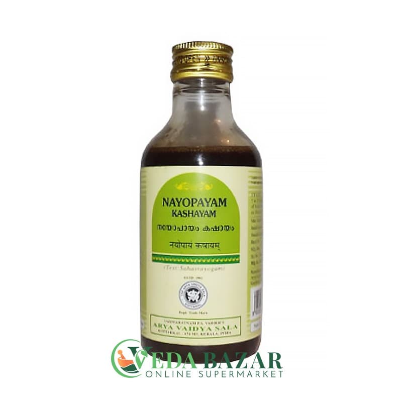 Препарат для Лечения Астмы Найопаям Кашаям (Nayopayam Kashayam), 200 Гр, Коттаккал (Kottakkal) фото