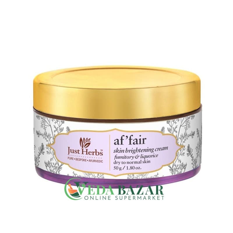 Омолаживающий Крем Для Лица "Эффеир" (Cream "Affair"), 50 Гр, Джаст Хербс (Just Herbs) фото