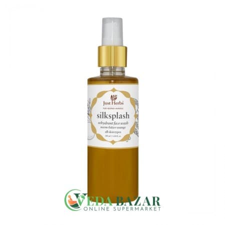 Очищающий Гель для Проблемной Кожи "Силкплаш" (Cleansing gel "Silksplash"), 200 Мл, Джаст Хербс (Just Herbs) фото