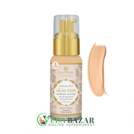 Обогащенный травами тинт для кожи Херб Энричд, (Herb Enriched Skin Tint), 40 мл, Джаст Хербс (Just Herbs) фото