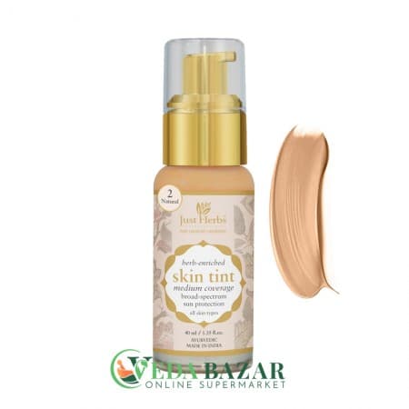 Обогащенный травами тинт для кожи Херб Энричд, (Herb Enriched Skin Tint), 40 мл, Джаст Хербс (Just Herbs) фото