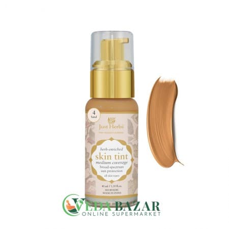 Обогащенный травами тинт для кожи Херб Энричд, (Herb Enriched Skin Tint), 40 мл, Джаст Хербс (Just Herbs) фото