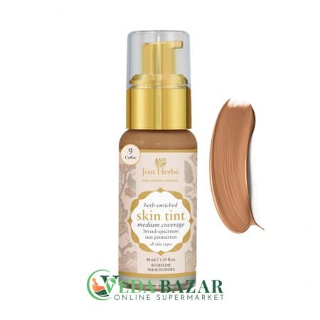 Обогащенный травами тинт для кожи Херб Энричд, (Herb Enriched Skin Tint), 40 мл, Джаст Хербс (Just Herbs) фото