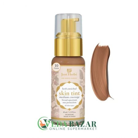 Обогащенный травами тинт для кожи Херб Энричд, (Herb Enriched Skin Tint), 40 мл, Джаст Хербс (Just Herbs) фото