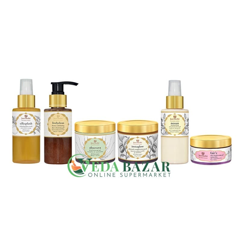 Набор для Жирной Кожи (Oily skin kit), Джаст Хербс (Just Herbs) фото