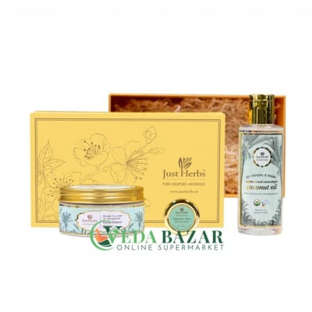 Увлажняющий Бокс Зимний Уход за Кожей (Boxing winter skin care), Джаст Хербс (Just Herbs) фото