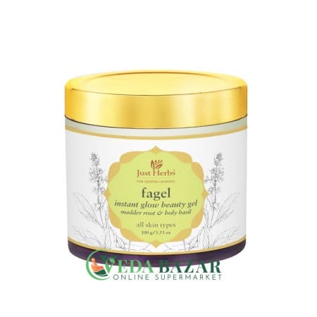 Увлажняющий Гель для Лица "Фагел" ("Fagel" Face Gel), 100 Гр, Джаст Хербс (Just Herbs) фото