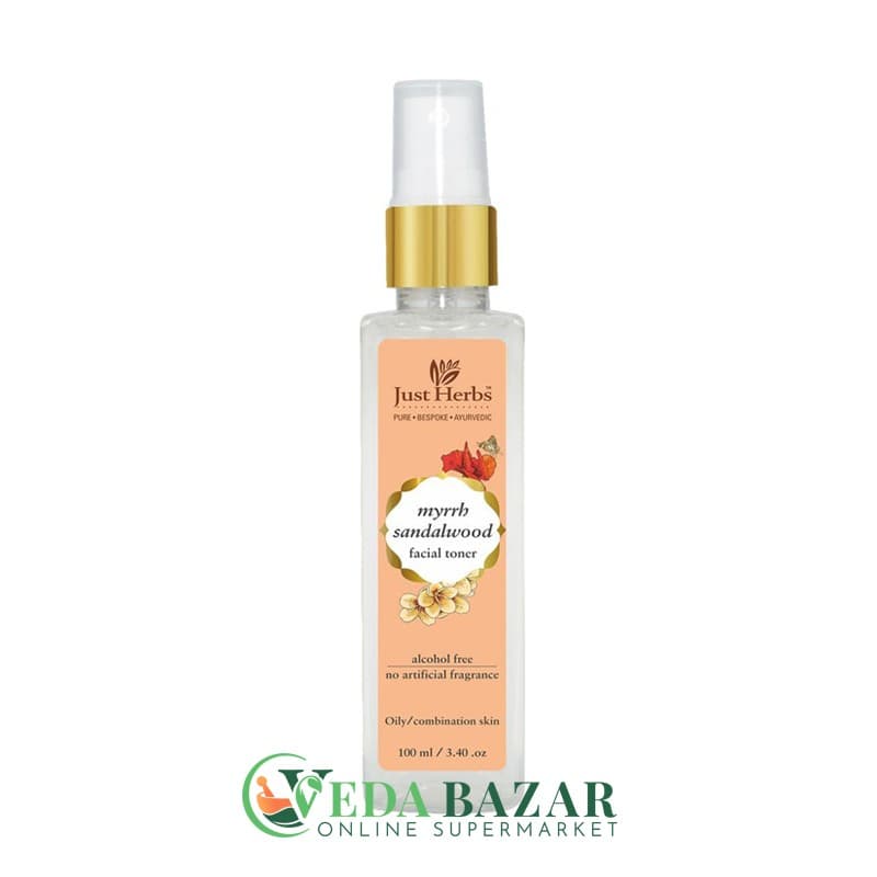 Тоник Очищающий "Mир Сандалвуд" (Purifying tonic "Myrrh Sandalwood"), 100 Мл, Джаст Хербс (Just Herbs) фото
