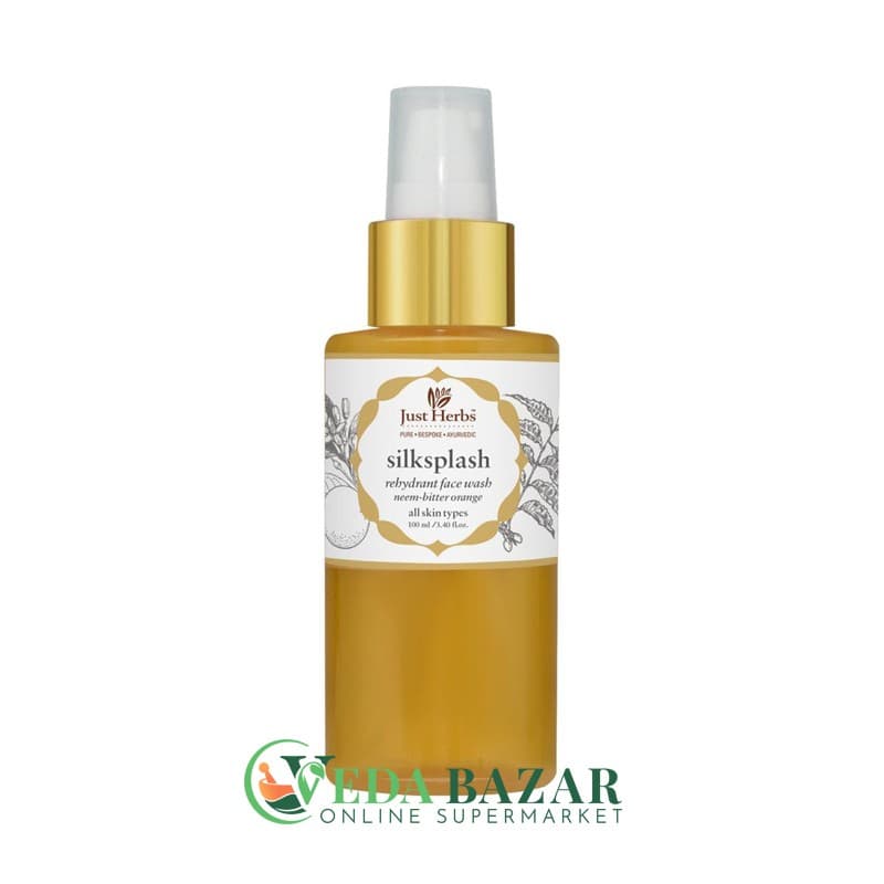 Очищающий Гель для Проблемной Кожи "Силкплаш" (Cleansing gel "Silksplash"), 100 Мл, Джаст Хербс (Just Herbs) фото