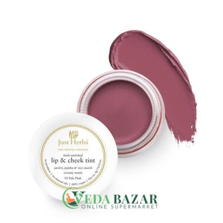 Тинт "Lip & Cheek" (Herb Enriched Lip & Cheek Tint), 4 Гр, Для Губ И Щек, Джаст Хербс (Just Herbs) фото