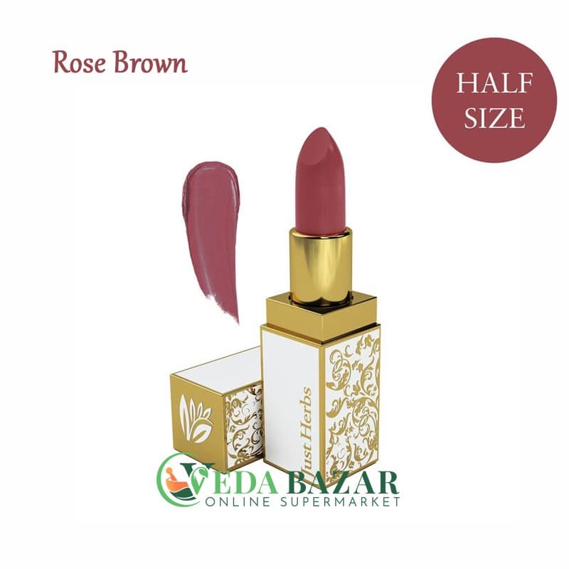 Аюрведическая Помада Херб Энричд (Herb Enriched Ayurvedic Lipstick), 1,8 гр, Джаст Хербс (Just Herbs) фото