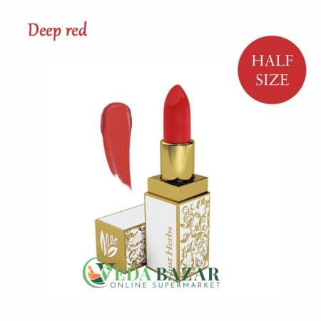 Аюрведическая Помада Херб Энричд (Herb Enriched Ayurvedic Lipstick), 1,8 гр, Джаст Хербс (Just Herbs) фото