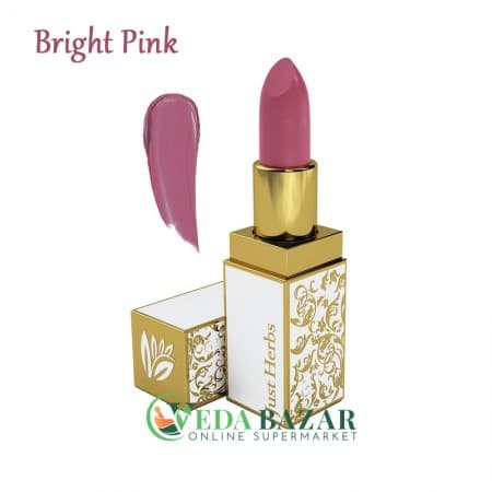 Аюрведическая Помада Херб Энричд (Herb Enriched Ayurvedic Lipstick), 4 гр, Джаст Хербс (Just Herbs) фото
