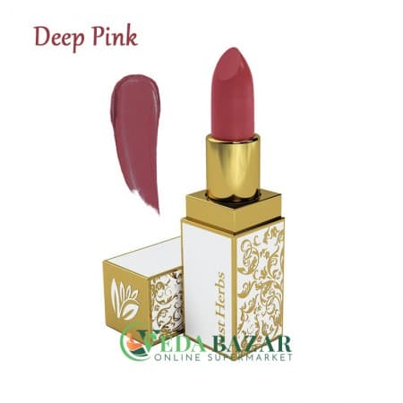 Аюрведическая Помада Херб Энричд (Herb Enriched Ayurvedic Lipstick), 4 гр, Джаст Хербс (Just Herbs) фото