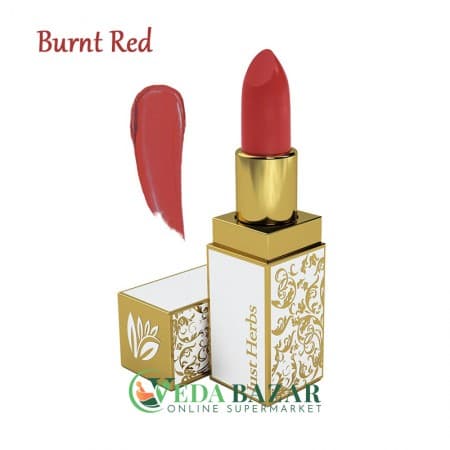 Аюрведическая Помада Херб Энричд (Herb Enriched Ayurvedic Lipstick), 4 гр, Джаст Хербс (Just Herbs) фото