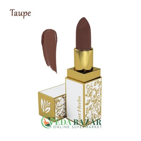 Аюрведическая Помада Херб Энричд (Herb Enriched Ayurvedic Lipstick), 4 гр, Джаст Хербс (Just Herbs) фото