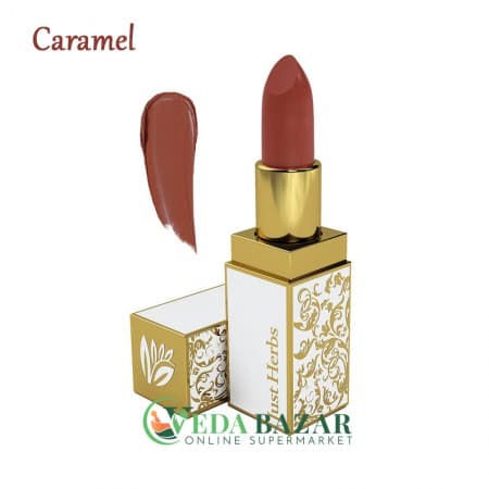 Аюрведическая Помада Херб Энричд (Herb Enriched Ayurvedic Lipstick), 4 гр, Джаст Хербс (Just Herbs) фото