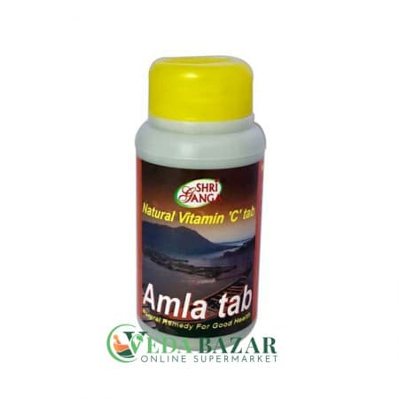 Препарат для Иммунитета Амла (Amla Тab), 200 Таб, Шри Ганга (Shri Ganga) фото