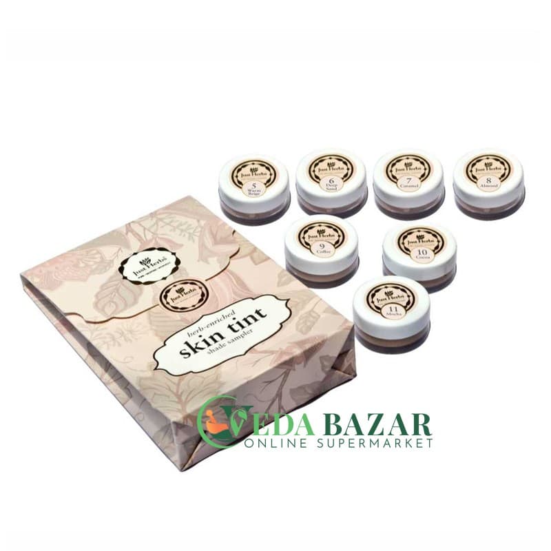 Набор Тинтов для Кожи "Скин Тинт 2", (Herb Enriched Skin Tint), 8 Гр, Джаст Хербс (Just Herbs) фото