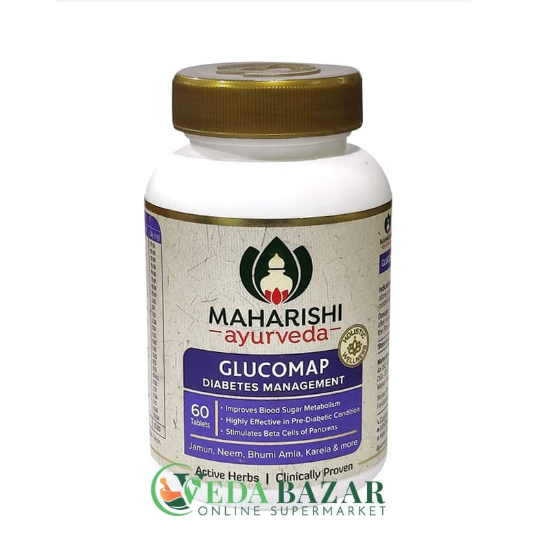 Средство от Диабета Глюкомап (Glucomap), 60 Таб, Махариши Аюрведа (Maharishi Ayurveda) фото